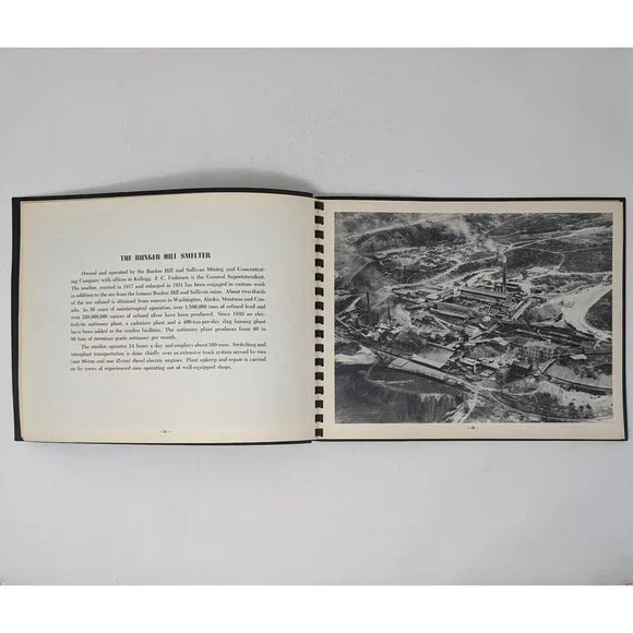 The Coeur d'Alene Mining District Book Idaho 1948 Aerial Photos From Scamahorn
